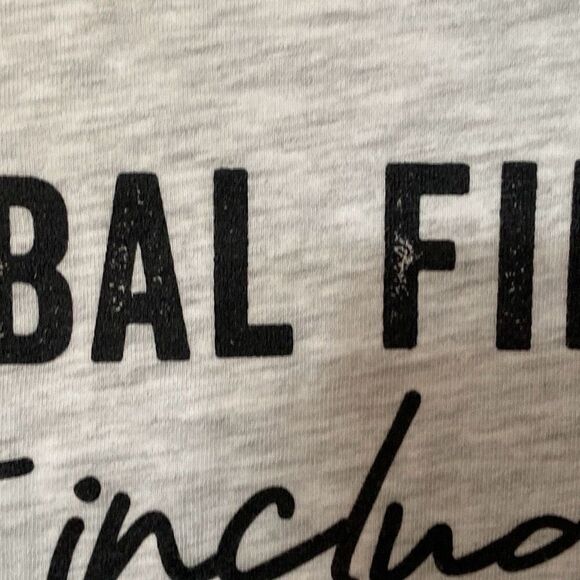 Ladies Funny Short Sleeve Gray TShirt “Verbal Filter Not Included” Women Medium - Picture 3 of 7